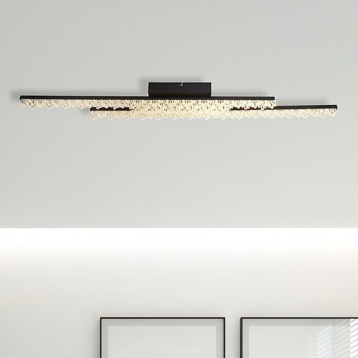 Globo LED stropna svjetiljka Hilton  (36 W, D x Š x V: 1.020 x 128 x 85 mm, Topla bijela) | BAUHAUS