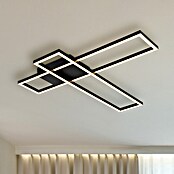 Globo LED stropna svjetiljka Tatjana  (30 W, D x Š x V: 800 x 220 x 56 mm, Crna, Topla bijela) | BAUHAUS