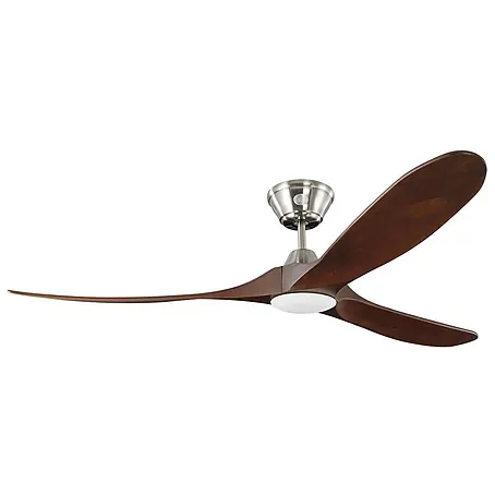 Vam  Deckenventilator Energiespar Deckenventilator KOA LED Nickel 178 cm