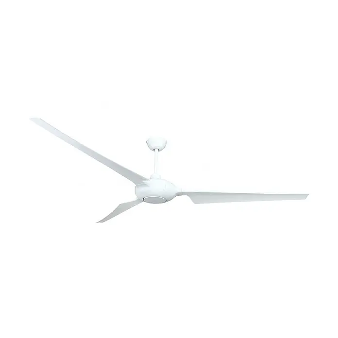 Vam Deckenventilator VOGUE weiß 193 cm - WEIß, 1.930 mm, 45 W - Weißer Deckenventilator mit drei langen Flügeln.