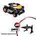 Worx PowerShare 20V Mähroboter-Set Landroid Vision Cloud AWD WR340E 