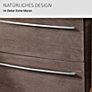 Camargue Swing Waschtischunterschrank (44 x 60 x 63 cm, Eiche Maron, Matt)