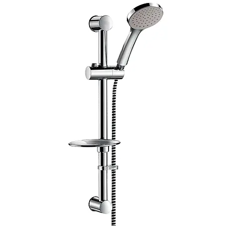 Delabie  Brausegarnitur Delabie Brausegarnitur Monostrahl mit Brausestange D25mm