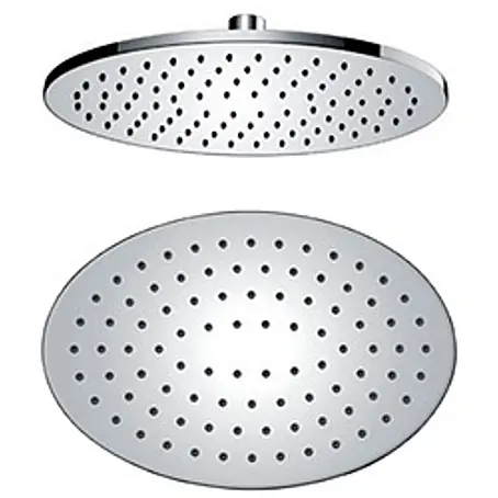 Beitz & Walz  Brausegarnitur Beitz & Walz AQVADESIGN Kopfbrause 250 mm oval, chrom