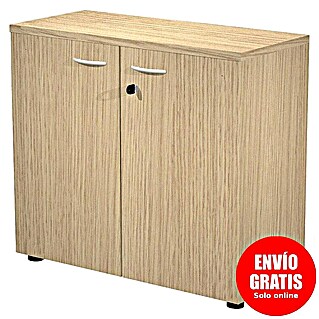ArtExport Presto Armario para archivadores Venere (L x An x Al: 35 x 80 x 72 cm, Roble, Bajo)