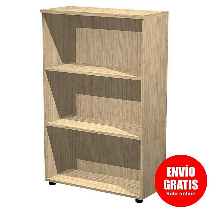 ArtExport Presto Librería Venere (L x An x Al: 35 x 80 x 120 cm, Número de baldas: 3 ud., Roble) | BAUHAUS