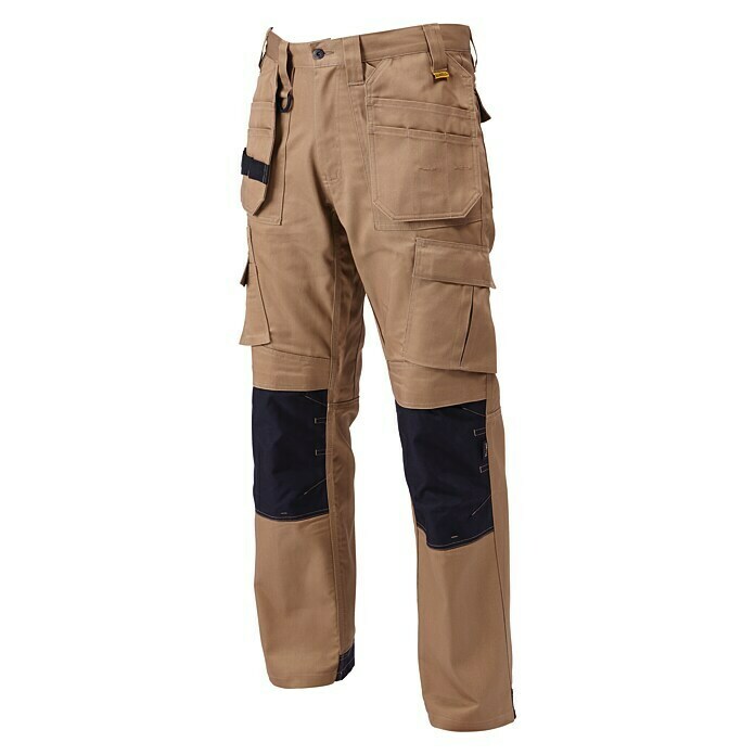 Dewalt Pantalones de trabajo Tradesman (Marrón, 65% poliéster y 35% algodón)