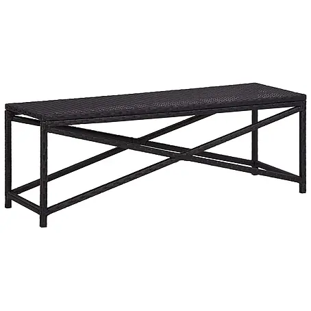 Furnicato  Gartenbank PE-Rattan