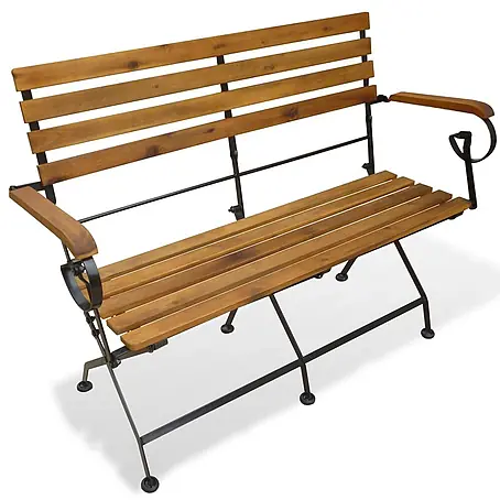 Furnicato  Gartenbank Akazienholz Ölfinish