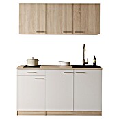 Respekta Miniküche Ingrid (Breite: 150 cm, Weiß, Mit Kochfeld) | BAUHAUS