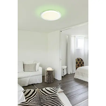 Lavida  LED-Deckenleuchte rund Arrco