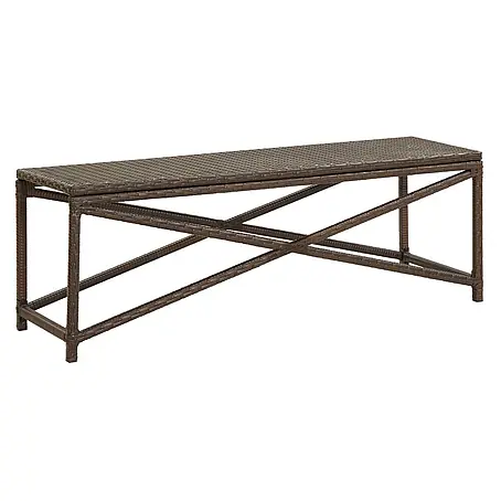 Furnicato  Gartenbank PE-Rattan