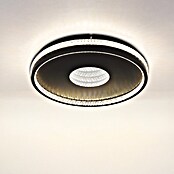Globo Okrugla stropna LED svjetiljka Shirley  (30 W, Ø x V: 41 x 6,5 cm, Crna) | BAUHAUS