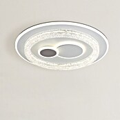 Globo Okrugla stropna LED svjetiljka Kriswall  (48 W, Ø x V: 49,5 x 6 cm, Bijela) | BAUHAUS