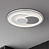 Globo Okrugla stropna LED svjetiljka Ruiz  (36 W, Ø x V: 48 x 5,7 cm, Bijela) | BAUHAUS