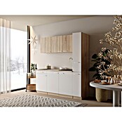 Respekta Küchenzeile Ingrid (Breite: 180 cm, Weiß, Mit Kochfeld) | BAUHAUS