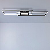 Globo LED stropna svjetiljka Saunders  (42 W, D x Š x V: 960 x 196 x 50 mm, Crna) | BAUHAUS