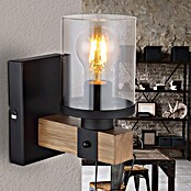 Globo Wandleuchte Lila (60 W, Durchmesser: 100 mm, Rauchgrau, E27) | BAUHAUS