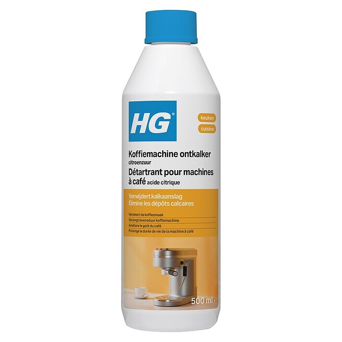 HG Koffiezetapparaat ontkalker (500 ml, Ingrediënten: Citroenzuur) | BAUHAUS