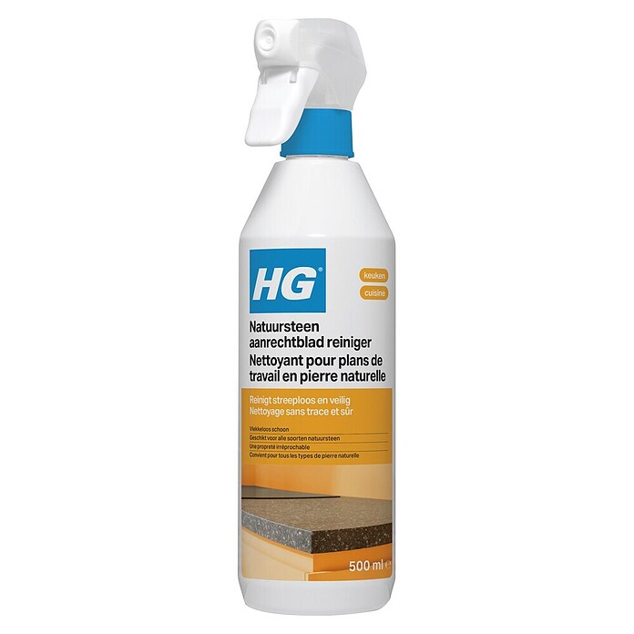 HG Natuursteenreiniger Aanrechtbladreiniger (500 ml) | BAUHAUS