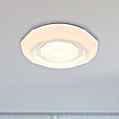 Globo Okrugla stropna LED svjetiljka Hokki  (24 W, Ø x V: 40 x 8,5 cm, Bijela) | BAUHAUS