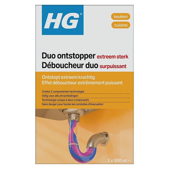 HG Ontstopper Duo (500 ml) | BAUHAUS