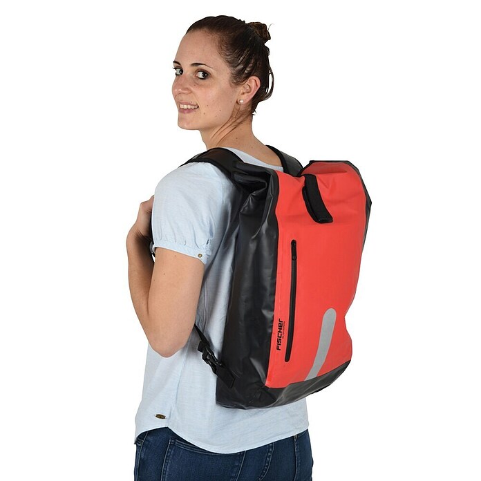 Fischer Gepäckträgertasche (L x B x H: 38 x 31,5 x 12 cm)
