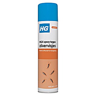 HG X Ongediertespray tegen zilvervisjes (400 ml)