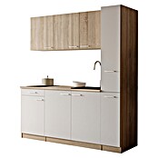 Respekta Küchenzeile Ingrid (Breite: 180 cm, Weiß, Mit Kochfeld) | BAUHAUS