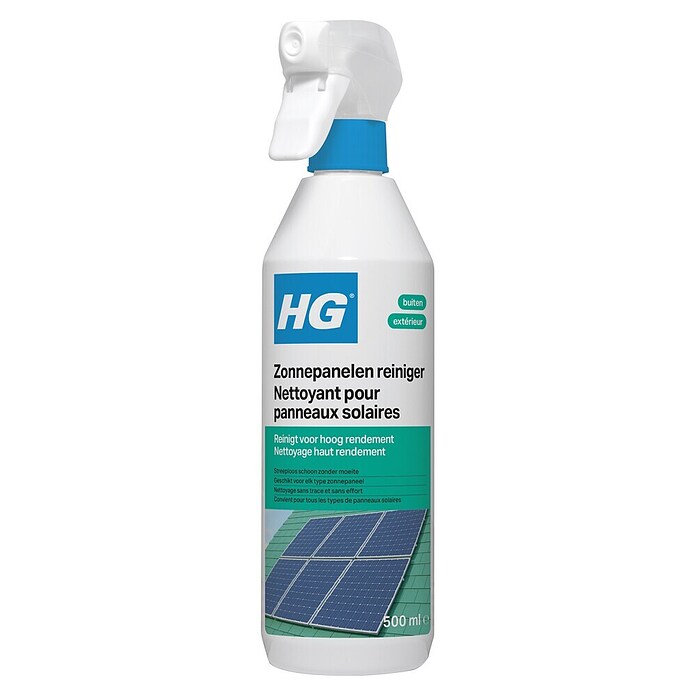 HG Speciale reiniger voor zonnepanelen (500 ml, Spuitfles) | BAUHAUS