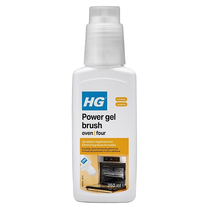 HG Oven- en grillreiniger Power Gel (250 ml, Geschikt voor: Oven) | BAUHAUS