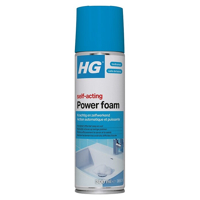 HG Actieve schuimreiniger Power Foam Badkamer (300 ml) | BAUHAUS
