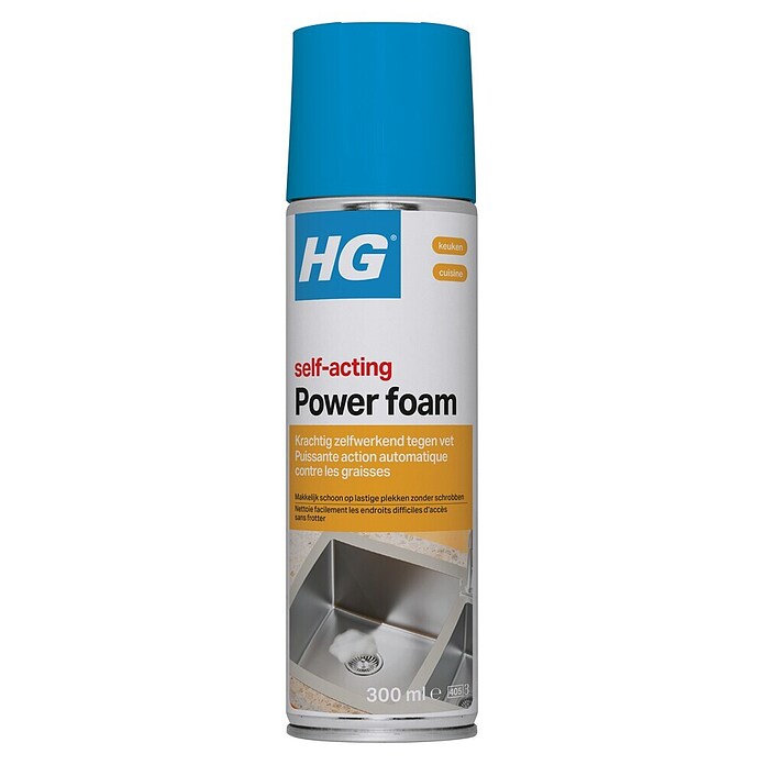 HG Actieve schuimreiniger Power Foam Keuken (300 ml) | BAUHAUS