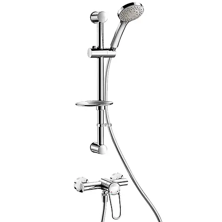 Delabie  Duschsystem Delabie Duschsystem m. EHM 2739 Securitouch, S-Anschl. STOP/CHECK