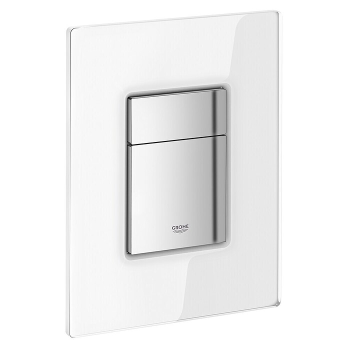 Grohe Betätigungsplatte Skate Cosmopolitan (Moonwhite/Chrom, 2-Mengen-Spülung)