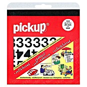 Pickup Sticker (147 x cijfersticker, Zwart, Hoogte: 20 mm)