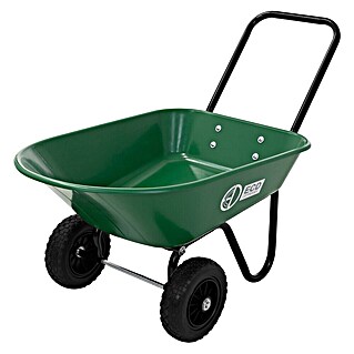 ECD Germany Gartenschubkarre Garden 78L Gartenwagen Gartenkarre mit Kippfunktion Bauschubkarre (78 l, Material Wanne: Kunststoff)