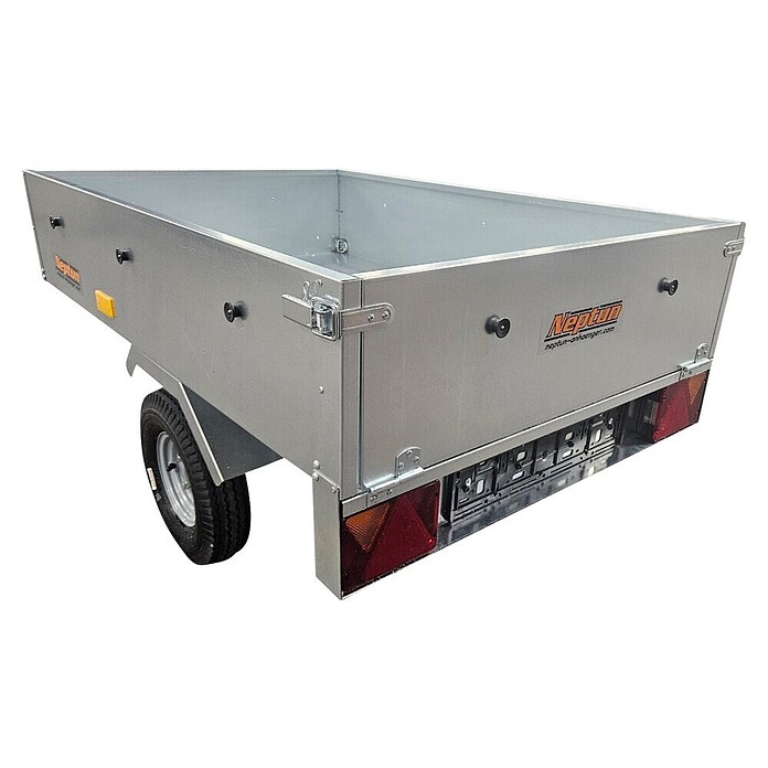 Prikolica Neptun N5-145 city  (Nosilnost: 330 kg, Enoosni, Notranje dimenzije škatle: 145 x 98 cm) | 2804 - Anhänger und Zubehör | BDDH - Transportsysteme | BDD - Autozubehör | BD - Autozubehör | B - Werkz/Masch/Maschzubeh/Auto | BAUHAUS