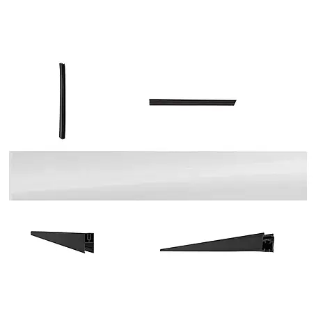 Deutsche Zauntechnik  Steckzaun-Element Vidual Snap Clear