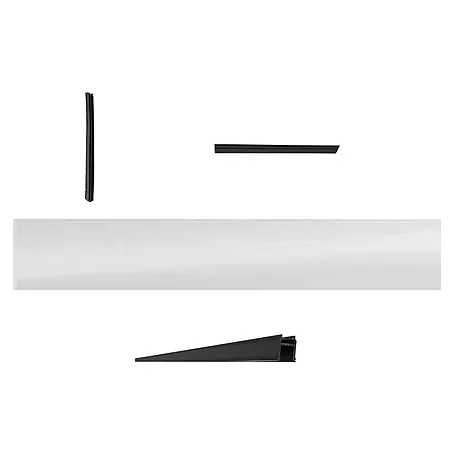 Deutsche Zauntechnik  Steckzaun-Element Vidual Comp Co Clear