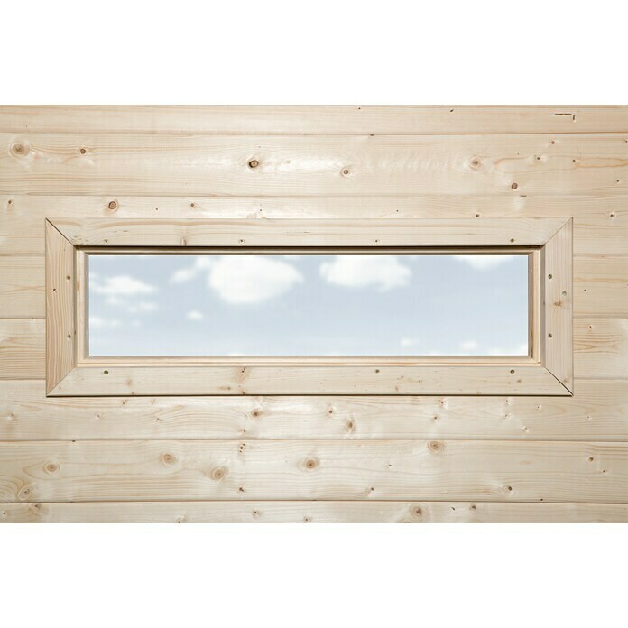 Weka Fenster-Element (97 x 33 cm, Passend für: Weka Gartenlaube Singen)