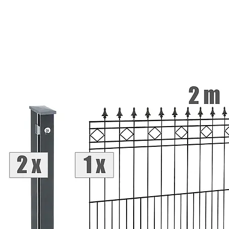 Deutsche Zauntechnik  Zaun-Set Rimini