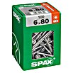 Spax Universalschraube T-Star plus (Ø x L: 6 x 80 mm, WIROX Oberfläche, T-Star plus, 100 Stk.)