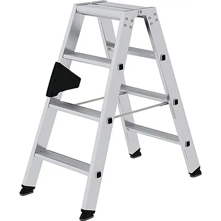 Munk  Stehleiter Stehleiter mit ergo-pad beidseitig begehbar 2x4 Stufen