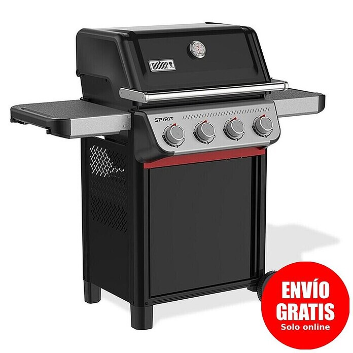 Weber Barbacoa de gas Spirit E-415 (Superficie de la parrilla (An x Pr): 61 x 45 cm, 8,2 kW, Número de quemadores: 4) | BAUHAUS