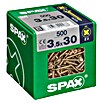 Spax Tornillo universal (Ø x L: 3,5 x 30 mm, Rosca completa, 500 uds.)