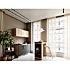 Respekta Miniküche Ingrid (Breite: 150 cm, Grau, Mit Bartisch, Mit Kochfeld + Kühlschrank) | BAUHAUS