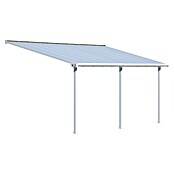 Palram Terrassenüberdachung Olympia (Tiefe: 3 m, B x H: 6,1 x 2,1 m, Verkehrsweiß)