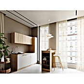 Respekta Küchenzeile Ingrid (Breite: 180 cm, Weiß, Mit Bartisch, Mit Kochfeld) | BAUHAUS