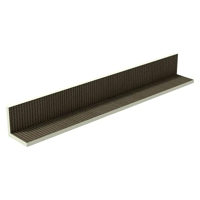 Ultrament Rohrkasten Do it - 120 x 15 x 15 cm, Stärke: 20 mm - Winkelprofil aus robustem Material mit strukturierter Oberfläche, ideal für Kantenschutz und Wandverkleidungen, um Ecken elegant zu gestalten.